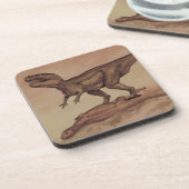 dinosaurussen, Carnivore Giganotosaurus Drankjes Onderzetter (Linkerzijde)