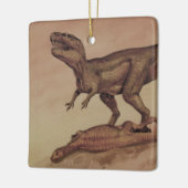  dinosaurussen, Carnivore Giganotosaurus Keramisch Ornament (Links)