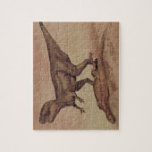  dinosaurussen, Carnivore Giganotosaurus Legpuzzel (Verticaal)