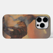  dinosaurussen, Carnotaurus Roaring in Oerwoud Case-Mate iPhone Case (Achterkant (horizontaal))