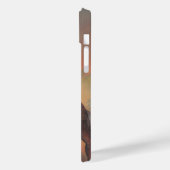  dinosaurussen, Carnotaurus Roaring in Oerwoud Case-Mate iPhone Case (Achterkant / Links)