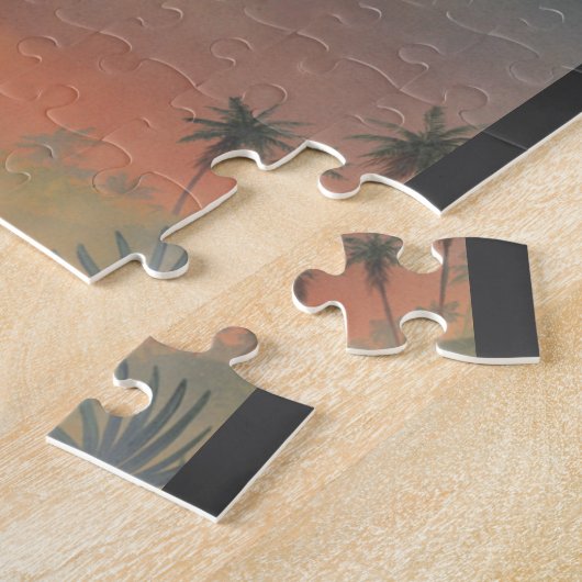  dinosaurussen, Carnotaurus Roaring in Oerwoud Legpuzzel (Zijkant)