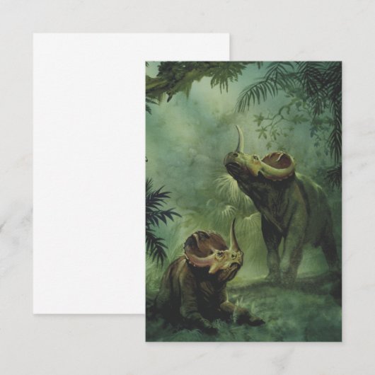  dinosaurussen, Centrosaurus in het Oerwoud (Voorkant / Achterkant)