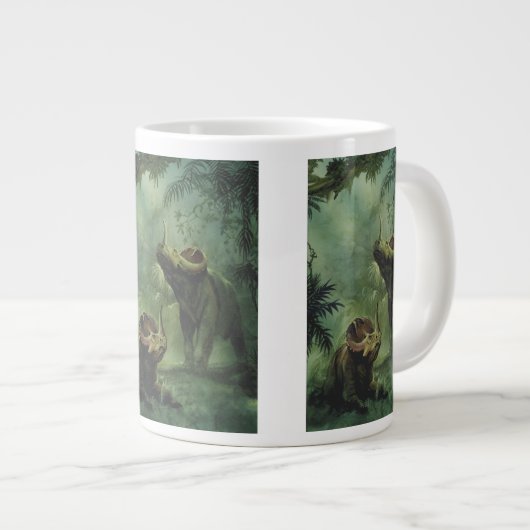  dinosaurussen, Centrosaurus in het Oerwoud Grote Koffiekop (Voorkant rechts)