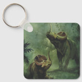  dinosaurussen, Centrosaurus in het Oerwoud Sleutelhanger (Voorkant)