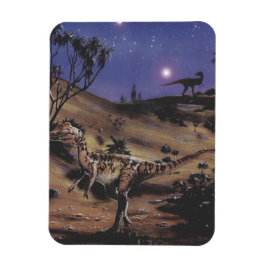  dinosaurussen, Dilophosaurus op een Sterrennacht Magneet