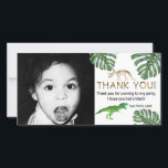 Dinosaurussen! Dinosaurus Verjaardagsfeest Bedankt<br><div class="desc">Pas met uw foto en om het even welke tekst aan</div>