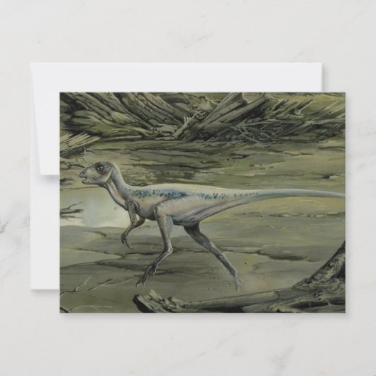  dinosaurussen, een Cretacous Hypsilophodon (Voorkant)