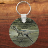  dinosaurussen, een Cretacous Hypsilophodon Sleutelhanger (Voorkant)