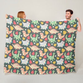 Dinosaurussen. Fleece Blanket