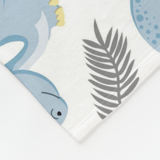 Dinosaurussen. Fleece Blanket (Hoek)