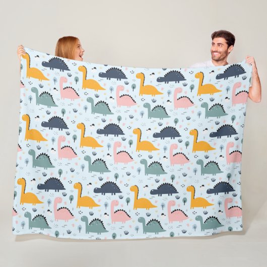 Dinosaurussen. Fleece Blanket (In situ)