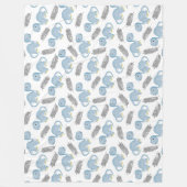 Dinosaurussen. Fleece Blanket Deken (Voorkant)