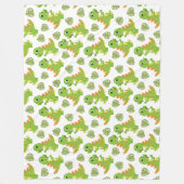 Dinosaurussen. Fleece Blanket Deken (Voorkant)