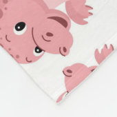 Dinosaurussen. Fleece Blanket Deken (Hoek)
