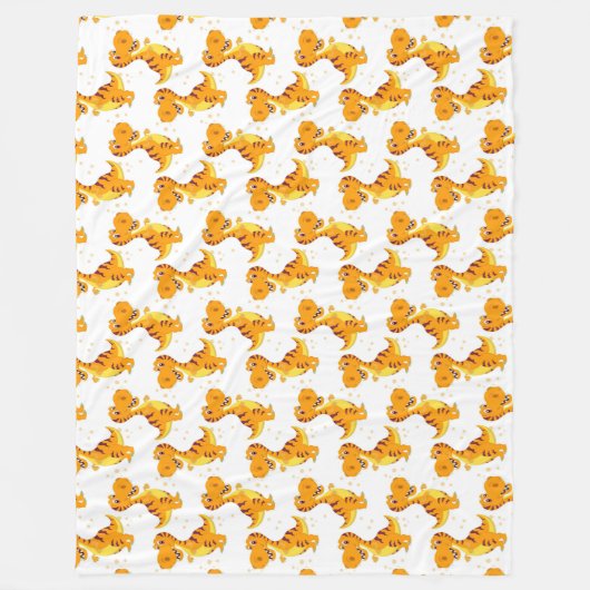 Dinosaurussen. Fleece Blanket Deken (Voorkant)