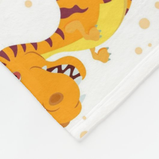 Dinosaurussen. Fleece Blanket Deken (Hoek)