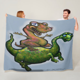 Dinosaurussen Fleece Deken