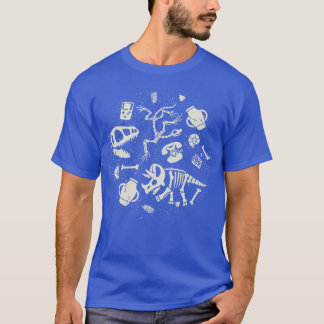 Dinosaurussen Fossielen  Technologie T-shirt