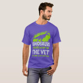 Dinosaurussen gingen nooit naar de dierenarts - vo t-shirt (Voorkant volledig)