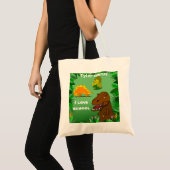 Dinosaurussen in de Oerwoud Custom Name Kind Schoo Tote Bag (Voorkant (product))