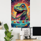Dinosaurussen in de ruimte: Avontuur Collectie Pos Poster (Thuiskantoor)