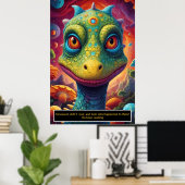 Dinosaurussen in de ruimte: Avontuur Collectie Pos Poster (Thuiskantoor)