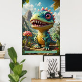 Dinosaurussen in de ruimte: Avontuur Collectie Pos Poster (Thuiskantoor)