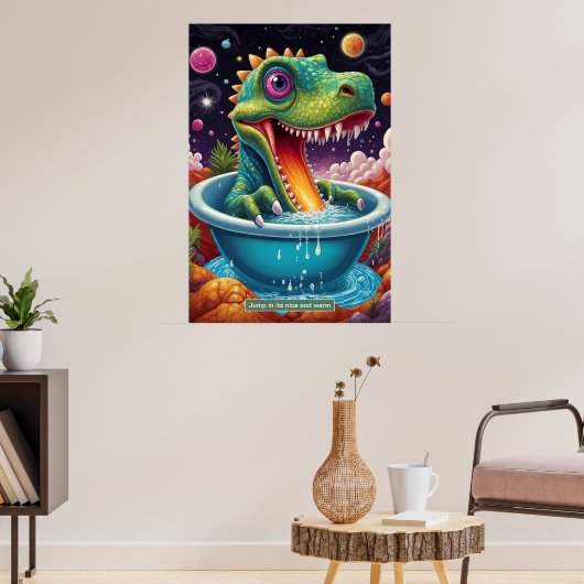 Dinosaurussen in de ruimte: Avontuur Collectie Pos Poster (Woonkamer 3)