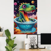 Dinosaurussen in de ruimte: Avontuur Collectie Pos Poster (Thuiskantoor)
