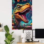 Dinosaurussen in de ruimte: Avontuur Collectie Pos Poster (Thuiskantoor)