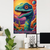 Dinosaurussen in de ruimte: Avontuur Collectie Pos Poster (Thuiskantoor)