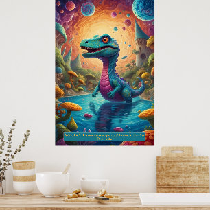 Dinosaurussen in de ruimte: Avontuur Collectie Pos Poster