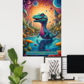 Dinosaurussen in de ruimte: Avontuur Collectie Pos Poster (Thuiskantoor)