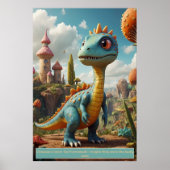 Dinosaurussen in de ruimte: Avontuur Collectie Pos Poster (Voorkant)