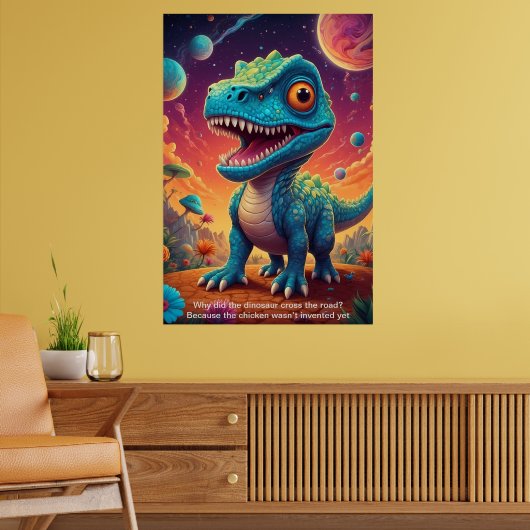 Dinosaurussen in de ruimte: Avontuur Collectie Poster (Woonkamer 2)