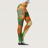 Dinosaurussen in de wilde natuur leggings (Rechts)