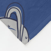 Dinosaurussen in door de hand getrokken  naadloze  fleece deken (Hoek)