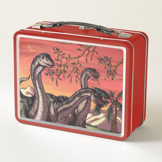 Dinosaurussen in Dusk (Achterkant)