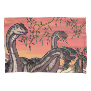Dinosaurussen in Dusk Kussensloop