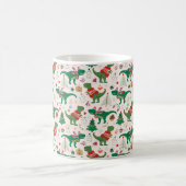 Dinosaurussen in Truien Kerstpatroon Koffiemok (Center)