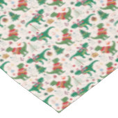 Dinosaurussen in Truien Kerstpatroon Tafelkleed (Gekanteld)