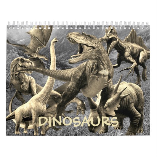 Dinosaurussen Jurassic Park Mooie Muur Kalender (Hoes)