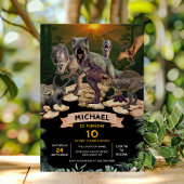 Dinosaurussen Jurassic Verjaardagsfeestje Stomp Ch Kaart