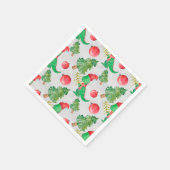 Dinosaurussen kerstpatroon servetten (Hoek)