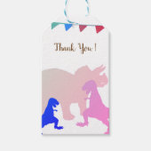 Dinosaurussen Kinder aangepaste geschenk Labels Cadeaulabel (Voorkant)