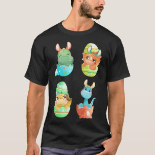 Dinosaurussen komen uit Pasen eieren  T-shirt