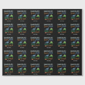 Dinosaurussen lazen geen boeken, kijk wat er gebeu cadeaupapier (Vlak)