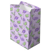 Dinosaurussen Medium Cadeauzakje (Achterkant Gekanteld)