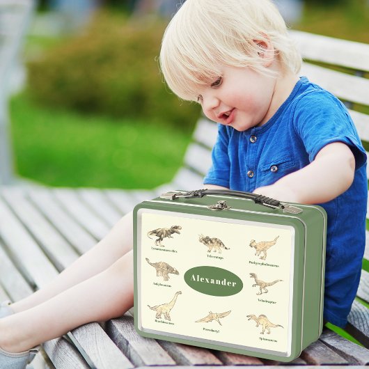 Dinosaurussen met namen School gepersonaliseerd